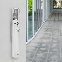 Wall Mounted Ashtray Stainless Steel