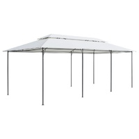 Gazebo 600x298x270 cm White 180g/m²