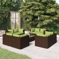 Brown and Green