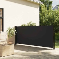 Retractable Side Awning Black 100x300 cm