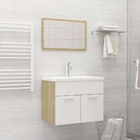 White and Sonoma Oak
