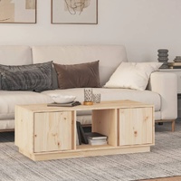 Coffee Table 110x50x40 cm Solid Wood Pine
