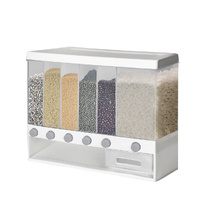 Grain Container Cereal Dispenser - Model-0AFEDE