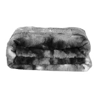 Luxury Tie-dyed Blanket Grey 152cm x 203 cm - Model-63CD46