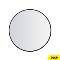 Wall Mirror Round Shaped Bathroom Makeup Large - Model-58E378