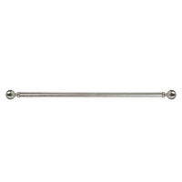 Steel Curtain Rod Quiet Rail Satin Nickel - Model-703D56