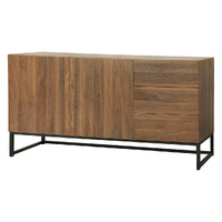 Buffet Sideboard Storage Cabinet Walnut - Model-28E98E