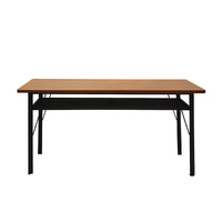 Dining Table Storage Shelf 4-6 Seater 150cm - Model-0067FA