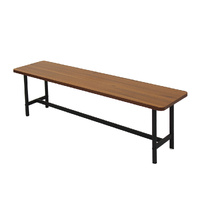 1XDining Chairs Bench Chair 2-3 Seater140cm - Model-77AB3C