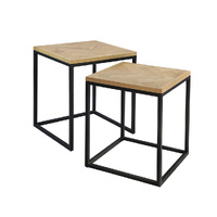 2PCS Nesting Coffee Tables - Model-B8D73F