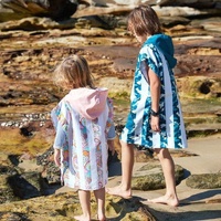 Dock & Bay KIDS Poncho Hooded Towel - Cool Camo XS (2-4yrs) - Model-C28FD9