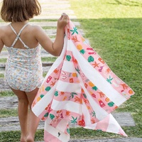 Dock & Bay KIDS Beach Towel | Quick Dry | Vacay Vibes - Model-95496A