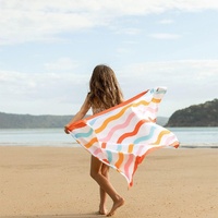 Dock & Bay KIDS Beach Towel | Quick Dry | Squiggly - Model-EBE09D