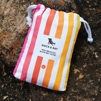 Dock & Bay Beach Towel Cabana Collection L | Quick Dry | Peach Sunrise - Model-668956
