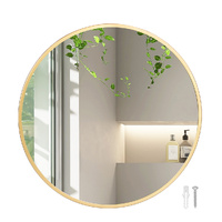 Bathroom Wall Mirror Round Large 60cm - Model-6B7245