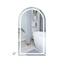 LED Wall Mirror Arch Anti-fog 50*90cm 50x90 - Model-8C23E7
