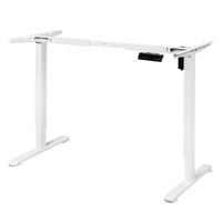 Motorised Standing Desk Frame White Single Motor - Model-003649