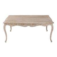 Lille Dining Table Medium White Washed Wooden