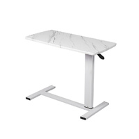 Standing Desk Sofa Bed Side Table White No Slots - Model-D5587E