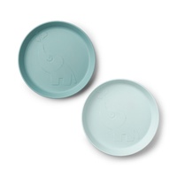 Kiddish Raffi Plate 2 Pack-Blue - Model-6BBFCC
