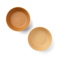 Kiddish Raffi Bowl 2 Pack-Mustard - Model-08400D