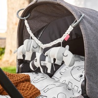 Pram Toy Deer Friends- Grey - Model-18F90B