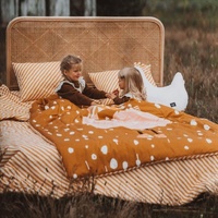 Adult Light Blanket XL 140cm x 200cm Snowflake Sheela | Ecru - Model-182C36