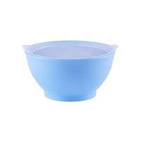 Kids Spill-Proof Anti-Slip Bowl Stage 1 | Single Pack with Lid Pink - Model-50E9E9