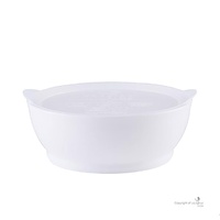 Kids Spill-Proof Anti-Slip Bowl Stage 3 12oz | Single Pack with Lid Pink - Model-C0510B