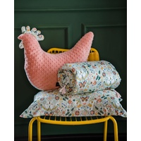 Dana's Hen Pillow SECRET GARDEN | Papaya - Model-405A6A