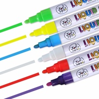 Liquid Chalk Markers- 6 Colours - Model-9058D8