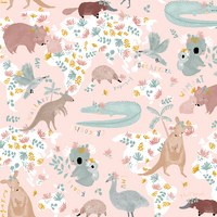 Kid Kit DUNDEE & FRIENDS PINK |Smoke Mint - Model-F5E854