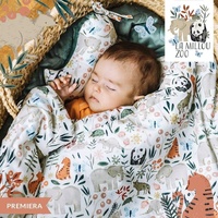Light Blanket Large  ZOO | Khaki - Model-5353EF