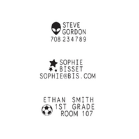 Custom Name Stamp Ink Refill - Model-E08445