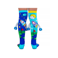 Robot Socks With Arms Kids & Adults Age 6 - 99 - Model-E80E4A