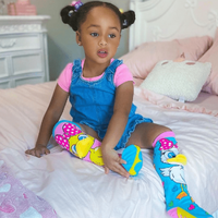 Fluffy Duck Socks With Bill Toddler Ages 3 - 5 - Model-FF714E