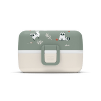 Tresor Graphic Kids's Bento Box- Green Raccoon Green Raccoon - Model-B8C679