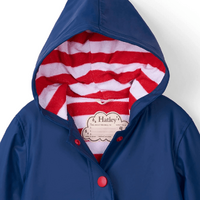 Splash Rain Jacket | Navy & Red Size 3 - Model-5655DE