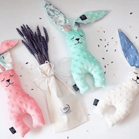 Bunny Soft Toy - Small 23 cm Wild Dots/Orange - Model-1A5E5B