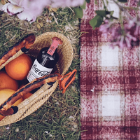 British Plaid Style Picnic Mat Medium 150*100 Brown - Model-939837