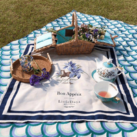 Emerald Cotton Picnic Mat 195*145 - Model-1609B6