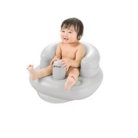 Inflatable Soft Baby Chair Purple Grey - Model-1EF97E