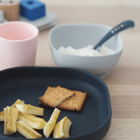 Silicone Suction Meal Set - Navy - Model-1F64D2