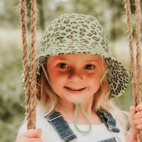 Bedhead Ponytail Bucket Hat - Leopard XXL - Model-1B3331