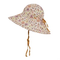 Bedhead Girls Wide- Brimmed Sun Bonnet Hat- Matilda/Maize M - Model-0F7A95