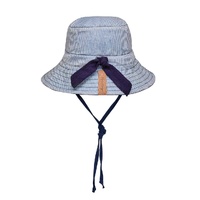 Bedhead Heritage Reversible Explorer Hat- Charlie/Indigo S - Model-5321F5