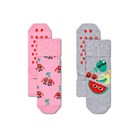 Kids Anti Slip Fruit Mix  2-Pack 2-3Yrs - Model-9E6BFE
