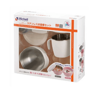 TLI Stainless steel Feeding Set Blue - Model-D27BD1