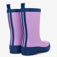 Matte Kids Rain Boots | Lalic & Navy size 8 - Model-62F11B