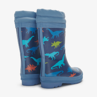 Rainy Rainbows Sherpa Lined Kids Rain Boots Size 8 - Model-CC2585